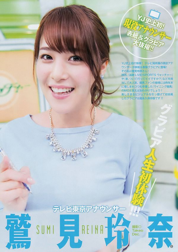 Reina Sumi Suzuki Erika [Weekly Young Jump] 2017 No.19 Photo Magazine