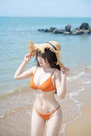 [Net Red COSER Photo] Bloger anime zdejmuje ogon Mizuki - Beach