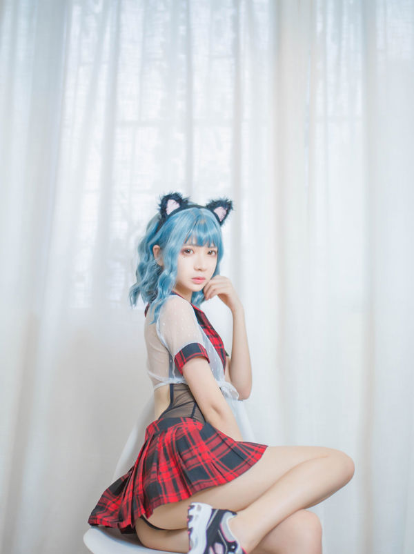 [Cosplay Photo] Crazy Cat ss - Blue Hair
