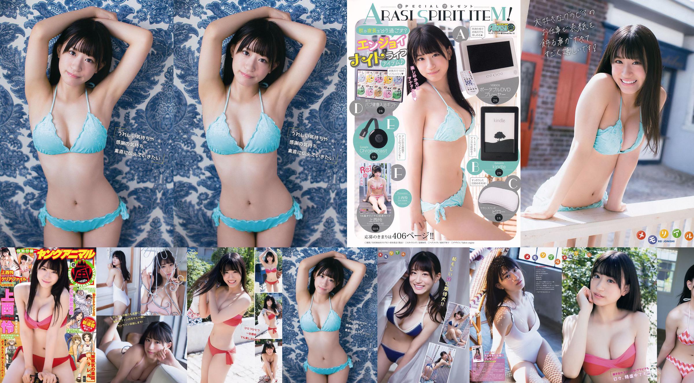 Rei Jonishi [Young Animal Arashi] Arashi Edição Especial 2017 No.12 Photo Magazine No.39976b Página 1