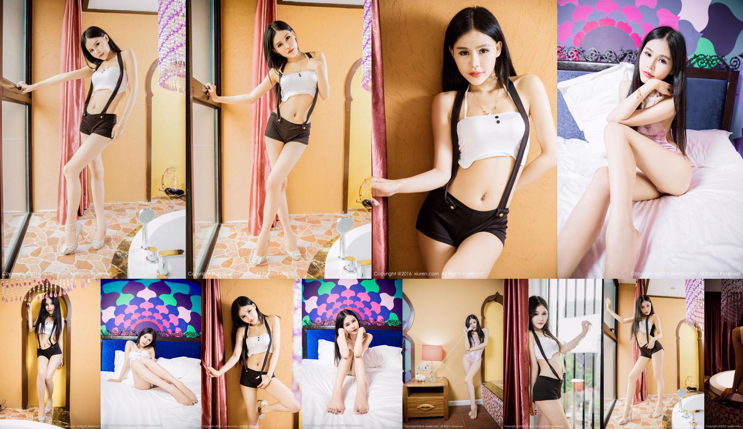 Model Zhang Jingchen "Siostra z Pekinu" [秀 人 网 XiuRen] nr 543 No.9aa1ab Strona 4