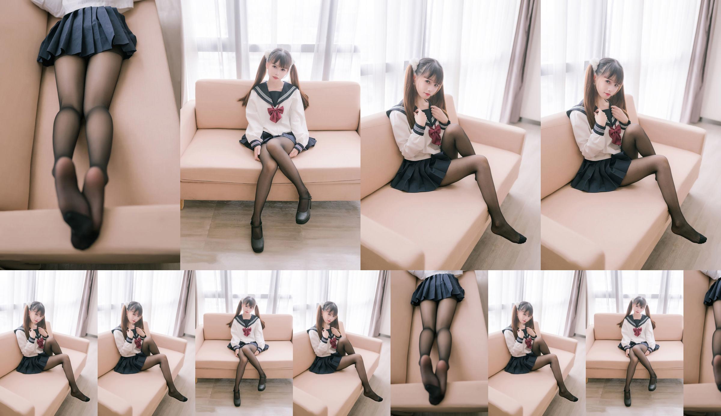 [Meow Candy Movie] JKL.023 Watanabe Yao Yaozi Double Ponytail JK Uniform No.7a58c6 Page 1