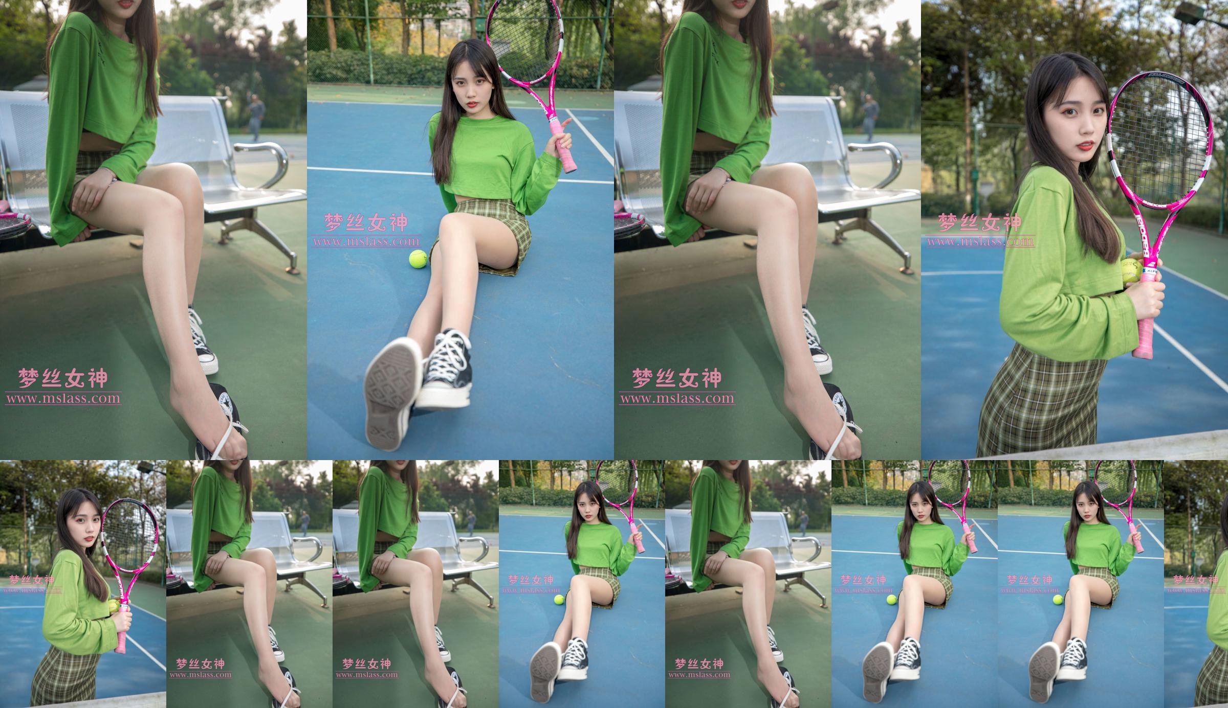 [꿈의 여신 MSLASS] Xiang Xuan 테니스 소녀 No.76e240 페이지 2