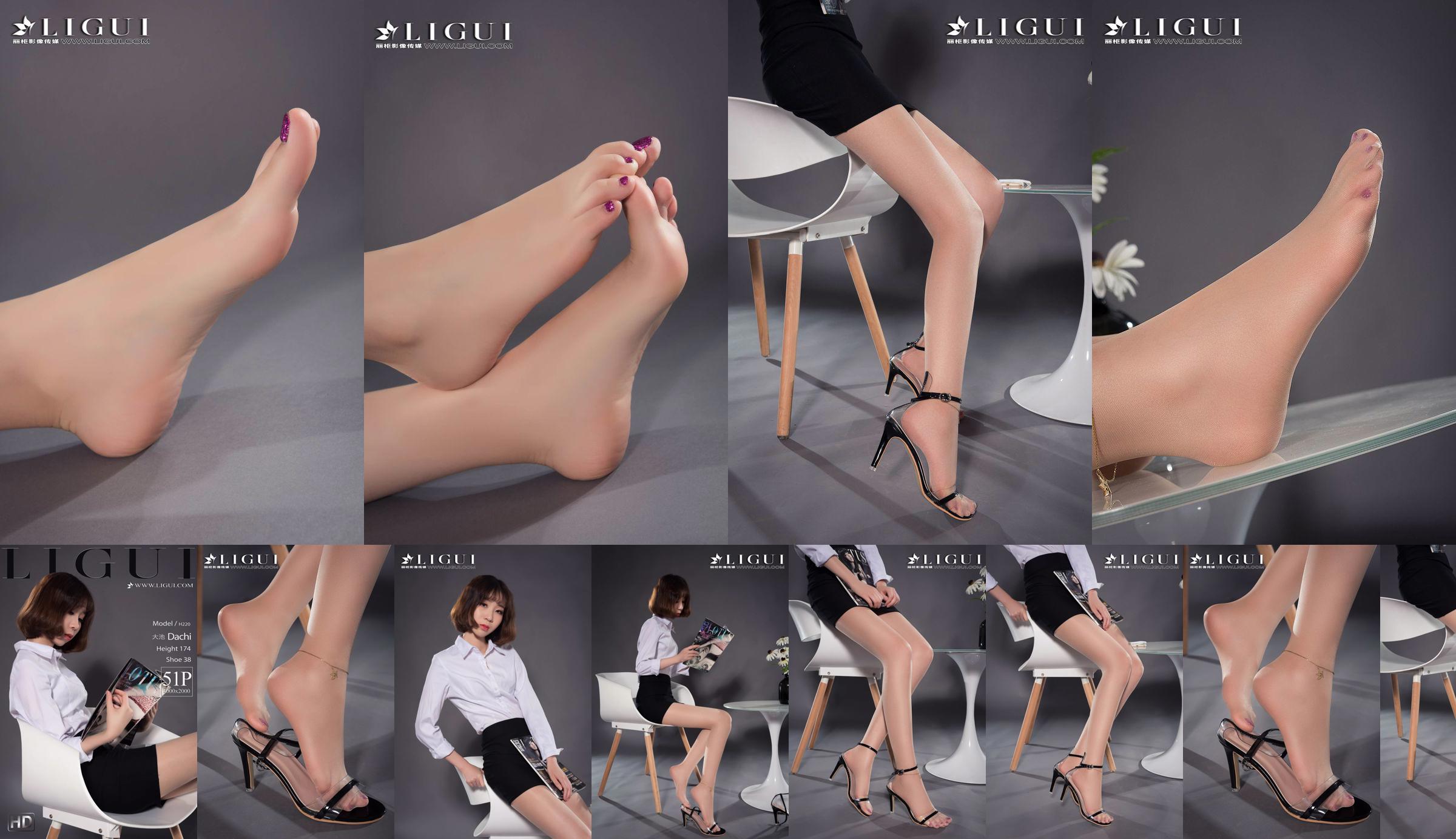 Người mẫu chân Oike "Heo với giày cao gót CV" [Ligui Ligui] Vẻ đẹp Internet No.9a5c6e Trang 7