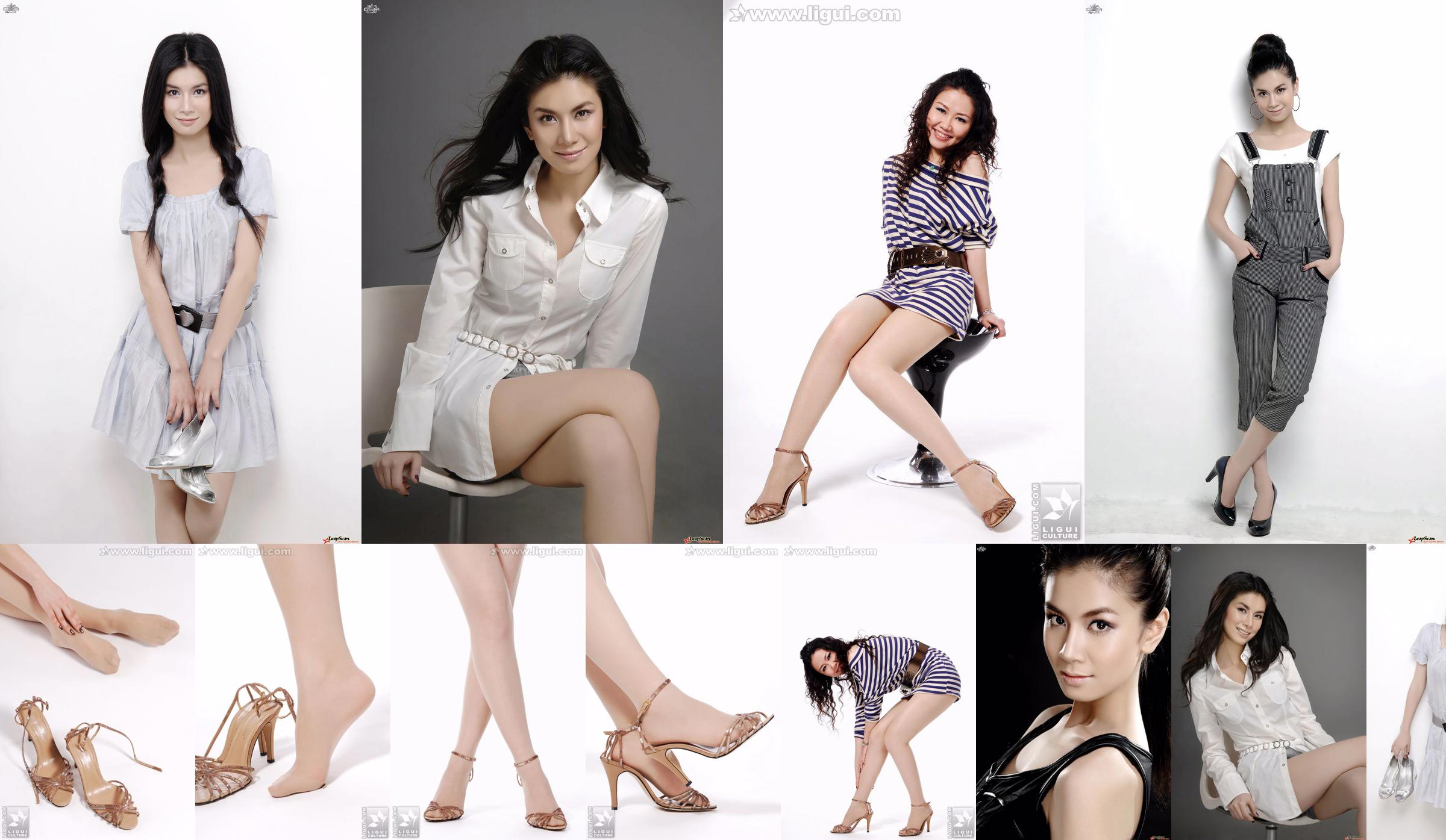 Model Wang Di "The Naughty Little Princess" [丽 柜 LiGui] Zdjęcie z pięknymi nogami i nefrytowymi stopami No.b33c68 Strona 1
