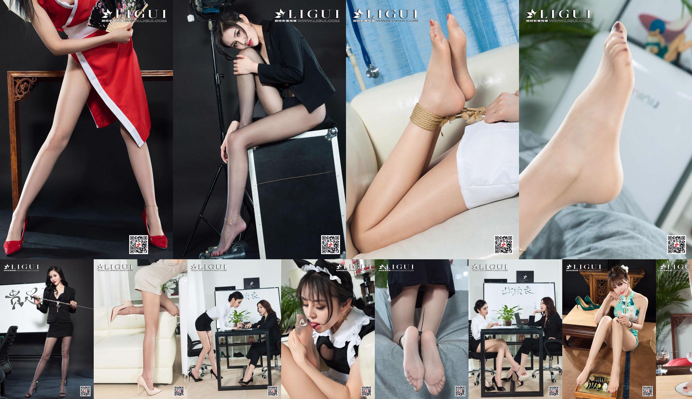 Model Liang Er "Fruitsalade Silk Foot Temptation" [丽 柜 Ligui] No.0acae2 Pagina 1