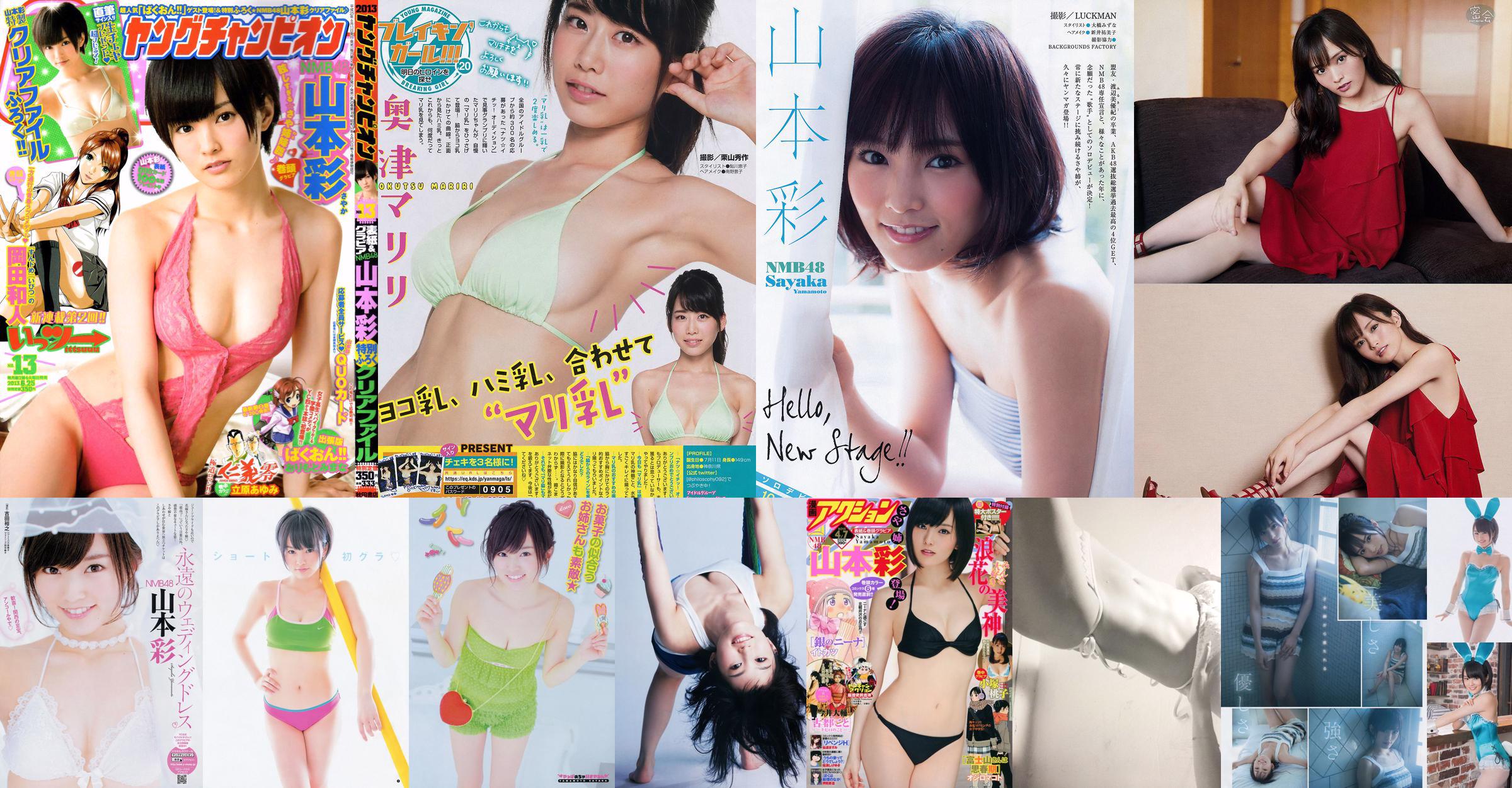 Yamamoto Aya Masuda Eirina [Weekly Young Jump] 2015 No.17 Photo Magazine No.cb07c8 Página 1