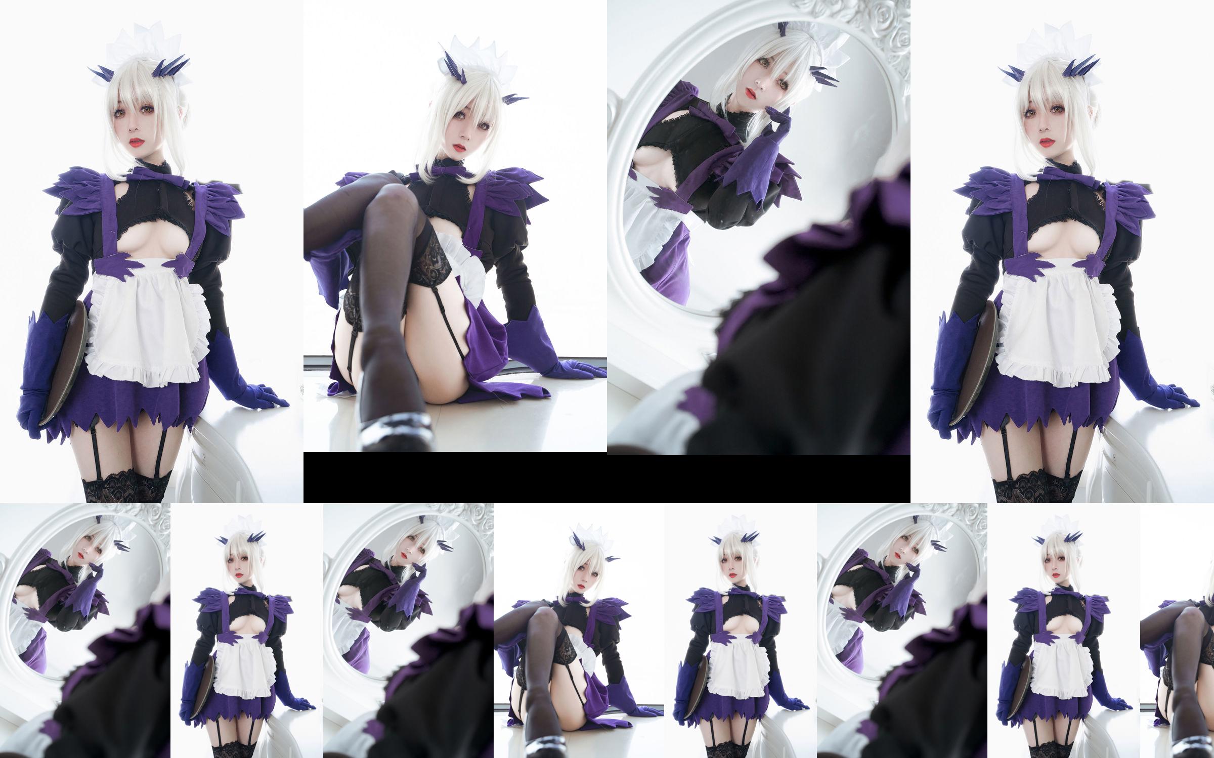 [Photo de cosplay] Weibo Girl Wuzheng Ryou - Jeanne d'Arc Maid No.a29c28 Page 1