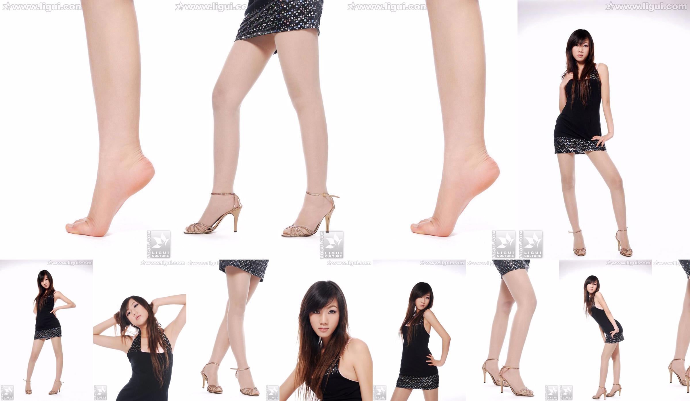 Model Sheng Chao "High-heeled Jade Foot Beautiful New Show" [丽柜LiGui] Photo of Beautiful Legs and Jade Foot No.796e27 Page 1