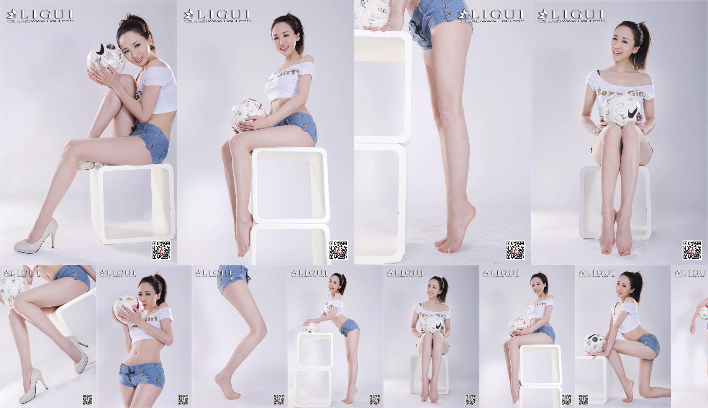 Model Qiu Chen "Super Short Hot Pants Fußballmädchen" [LIGUI] No.7bbfde Seite 25