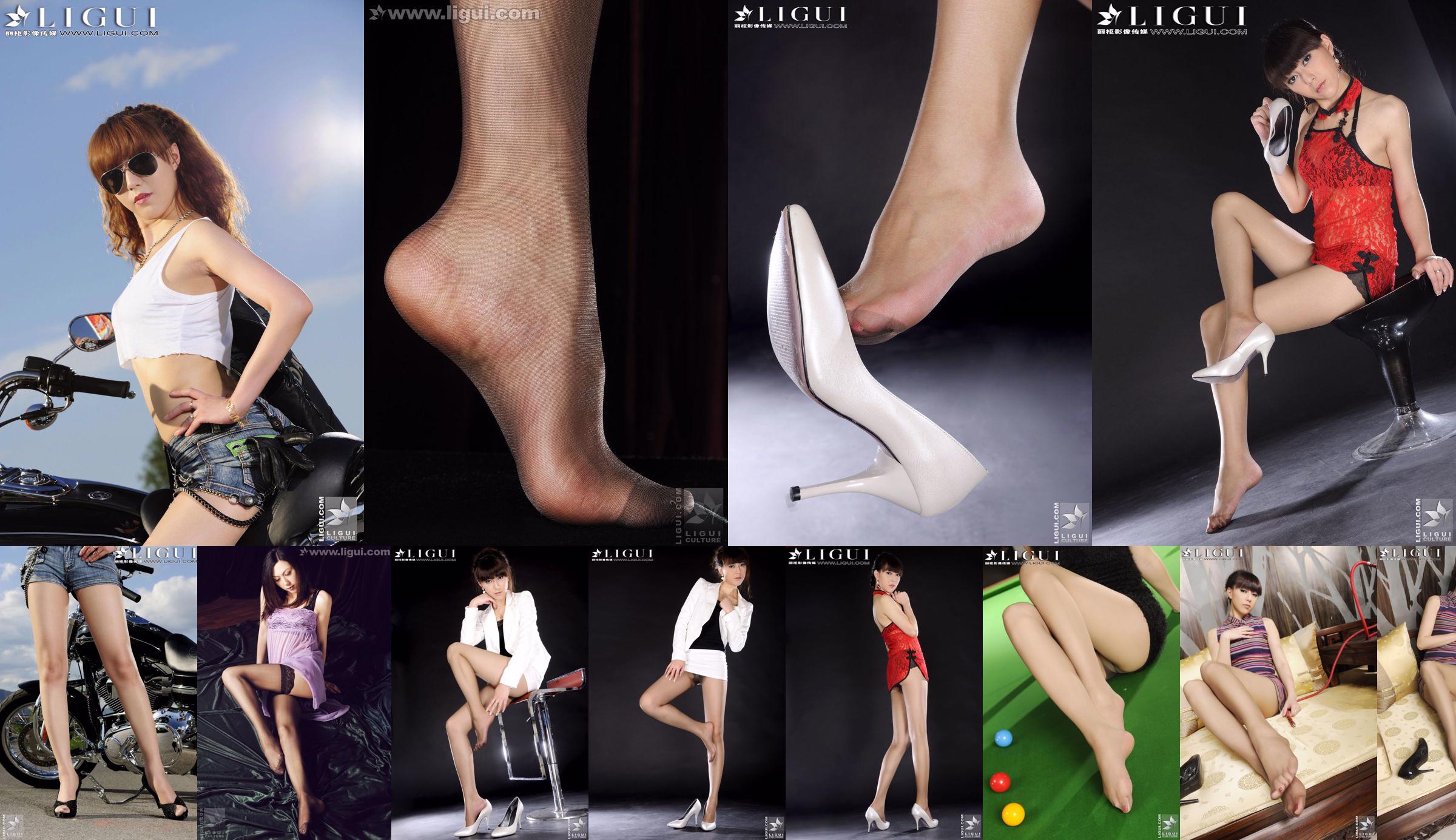 Model Cherry "Billiard Girl" [Ligui LiGui] Foto kaki yang indah dan kaki giok No.5a5657 Halaman 1