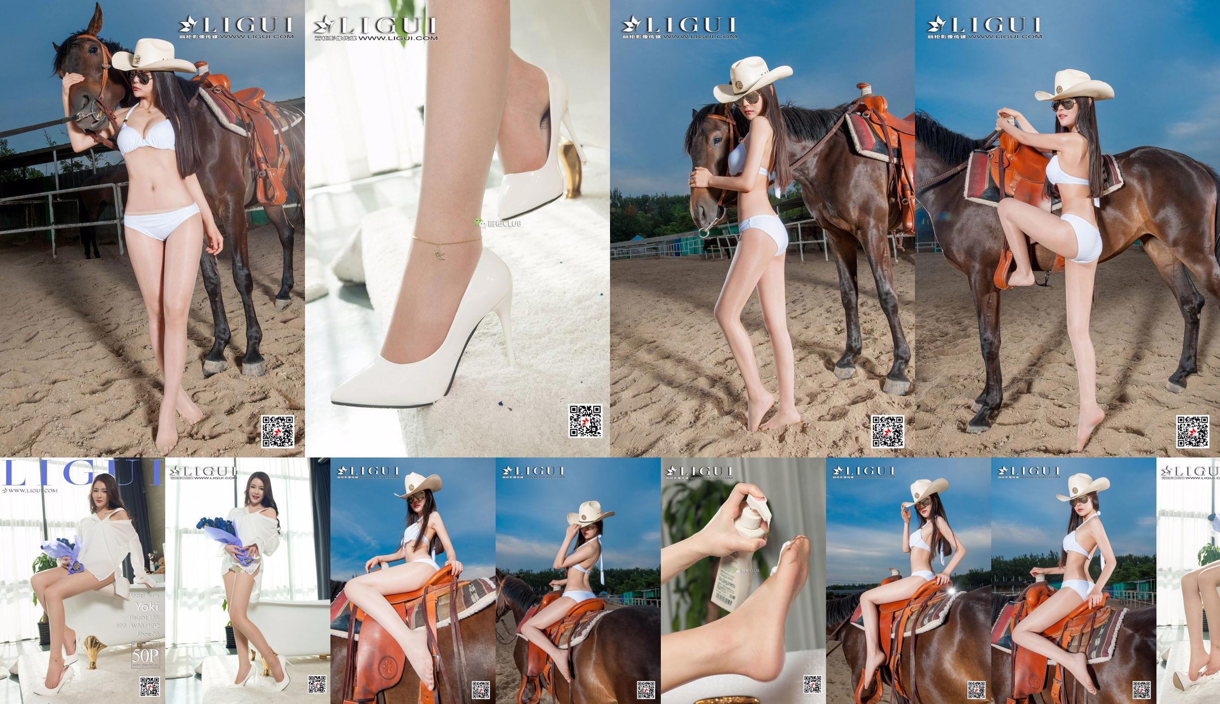 Modelo de pierna Yoki "Bikini Girl" [丽 柜 Ligui] Belleza de Internet No.4f5c4c Página 1