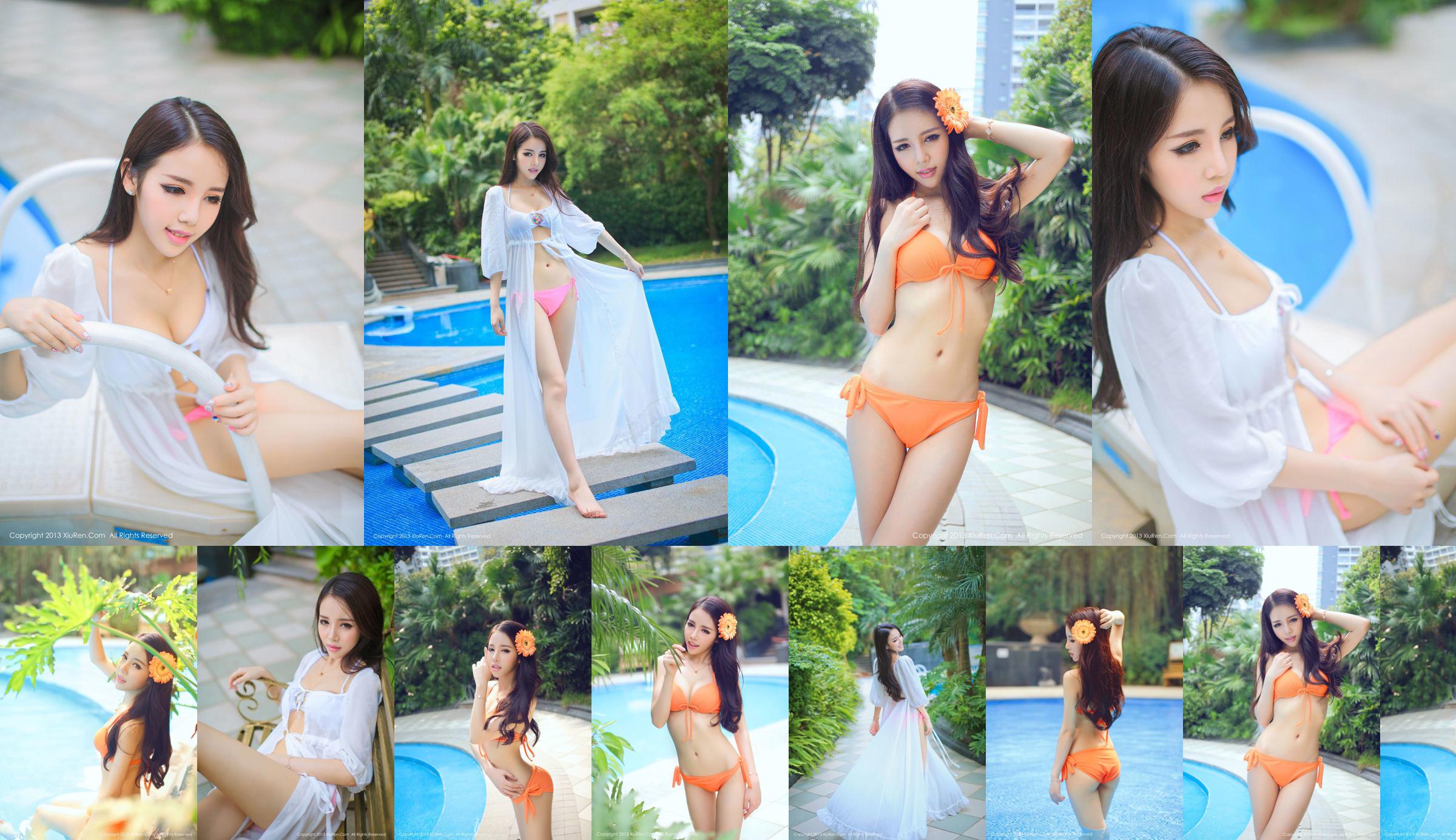 Oxygen Beauty @ VikiChing Bikini [秀 人 网 XiuRen] No.019 No.f0fc9f Pagina 1